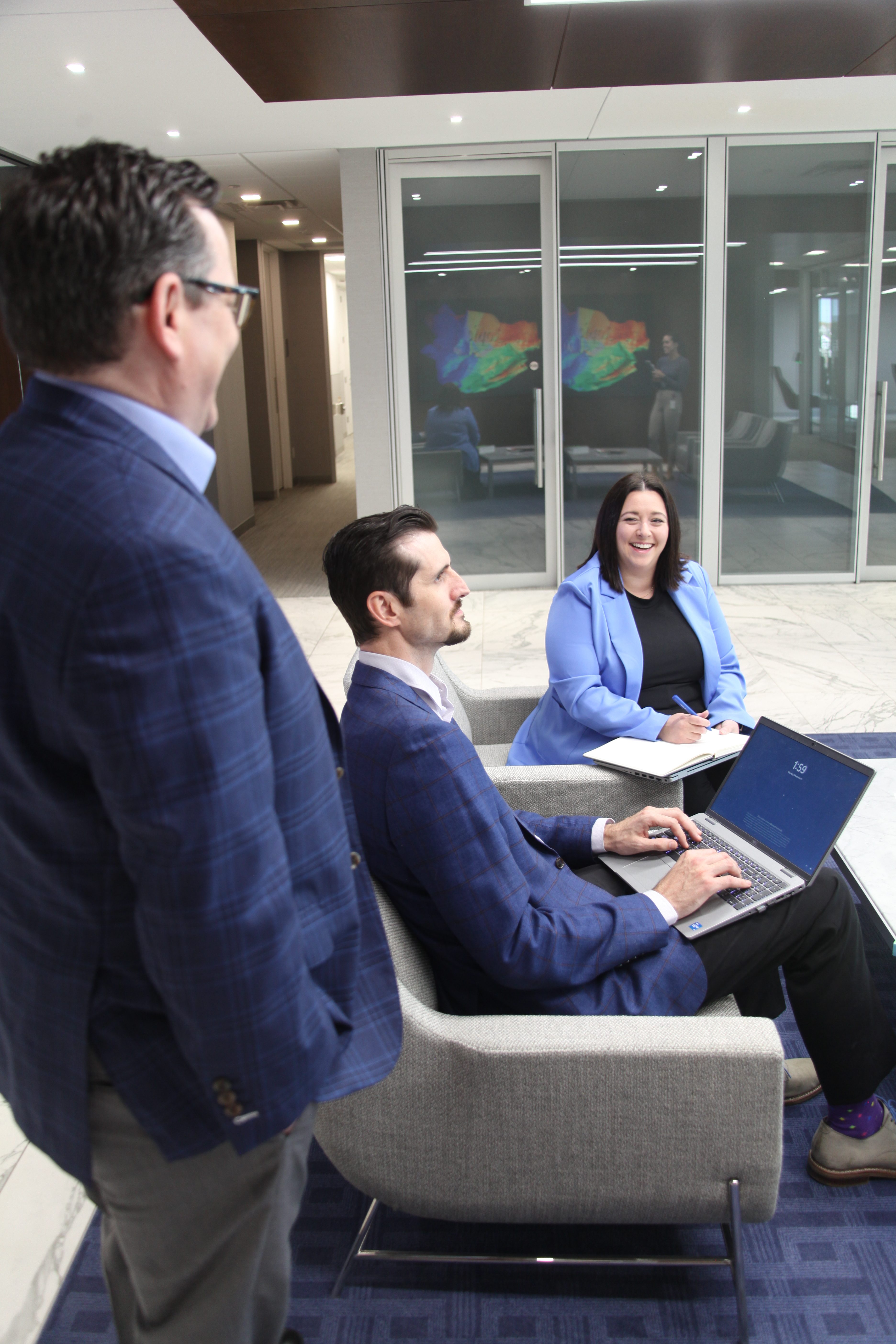 Dinsmore team collaborating